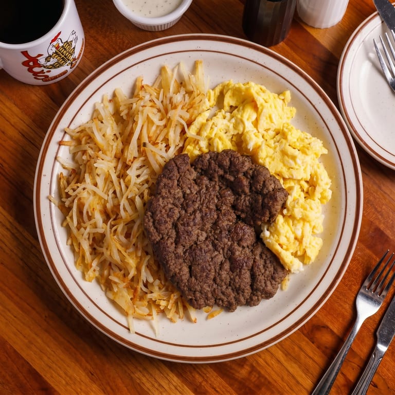 Steak and Eggs Delight