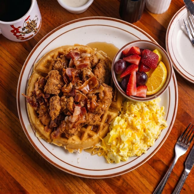 Waffle Platter.