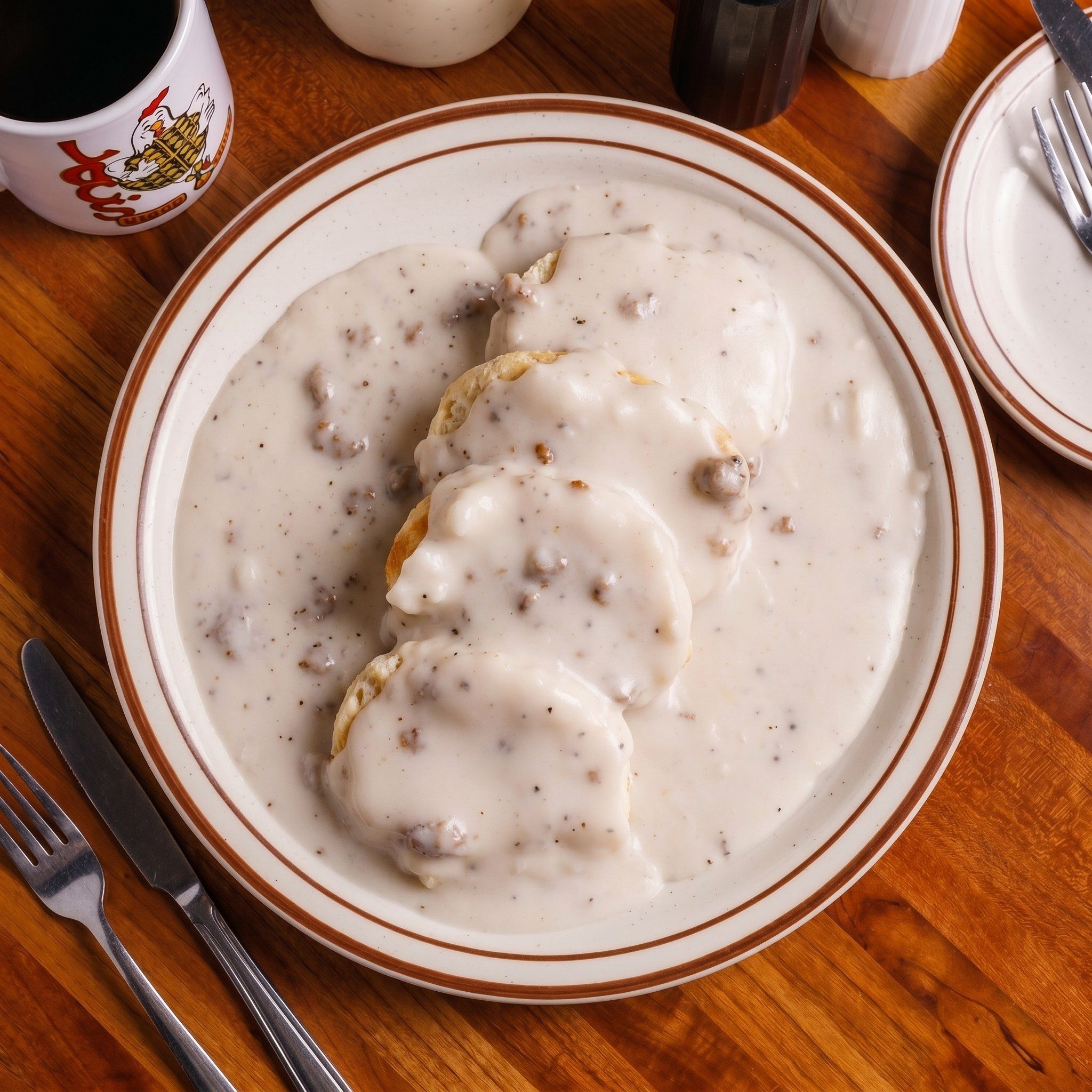 Biscuits & Gravy.