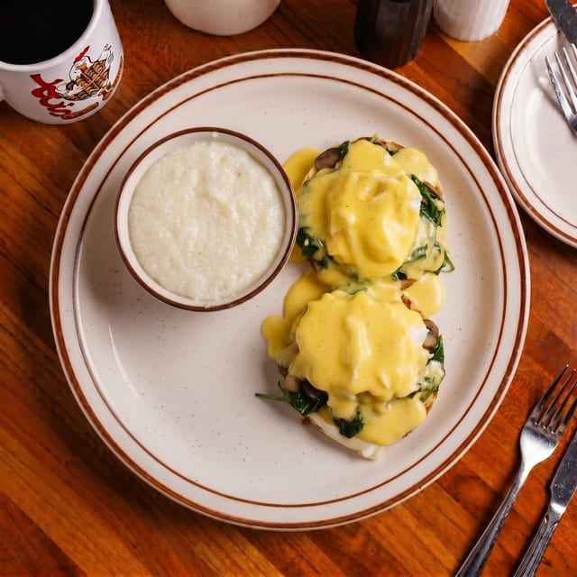 Eggs Florentine.