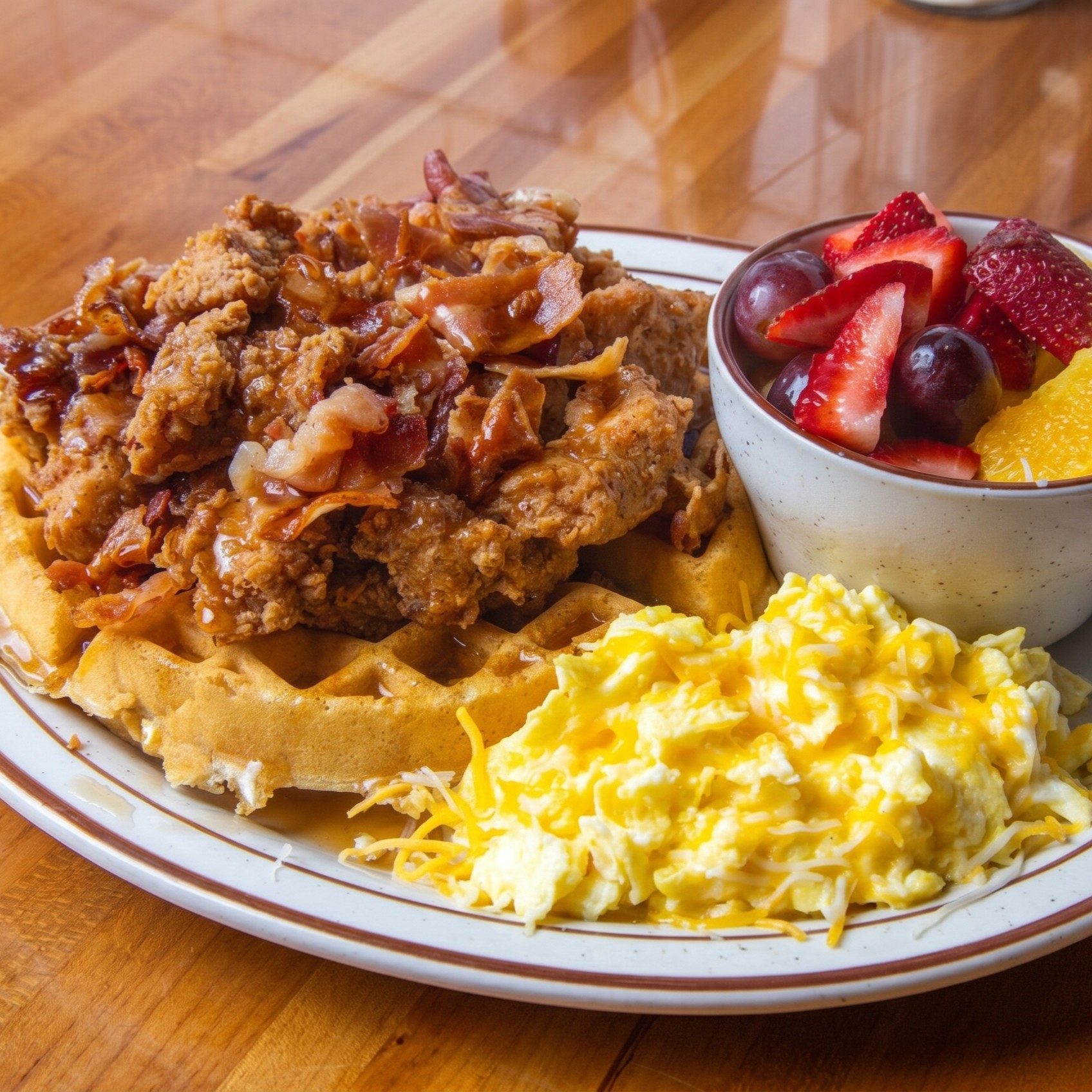 Waffle Platter.
