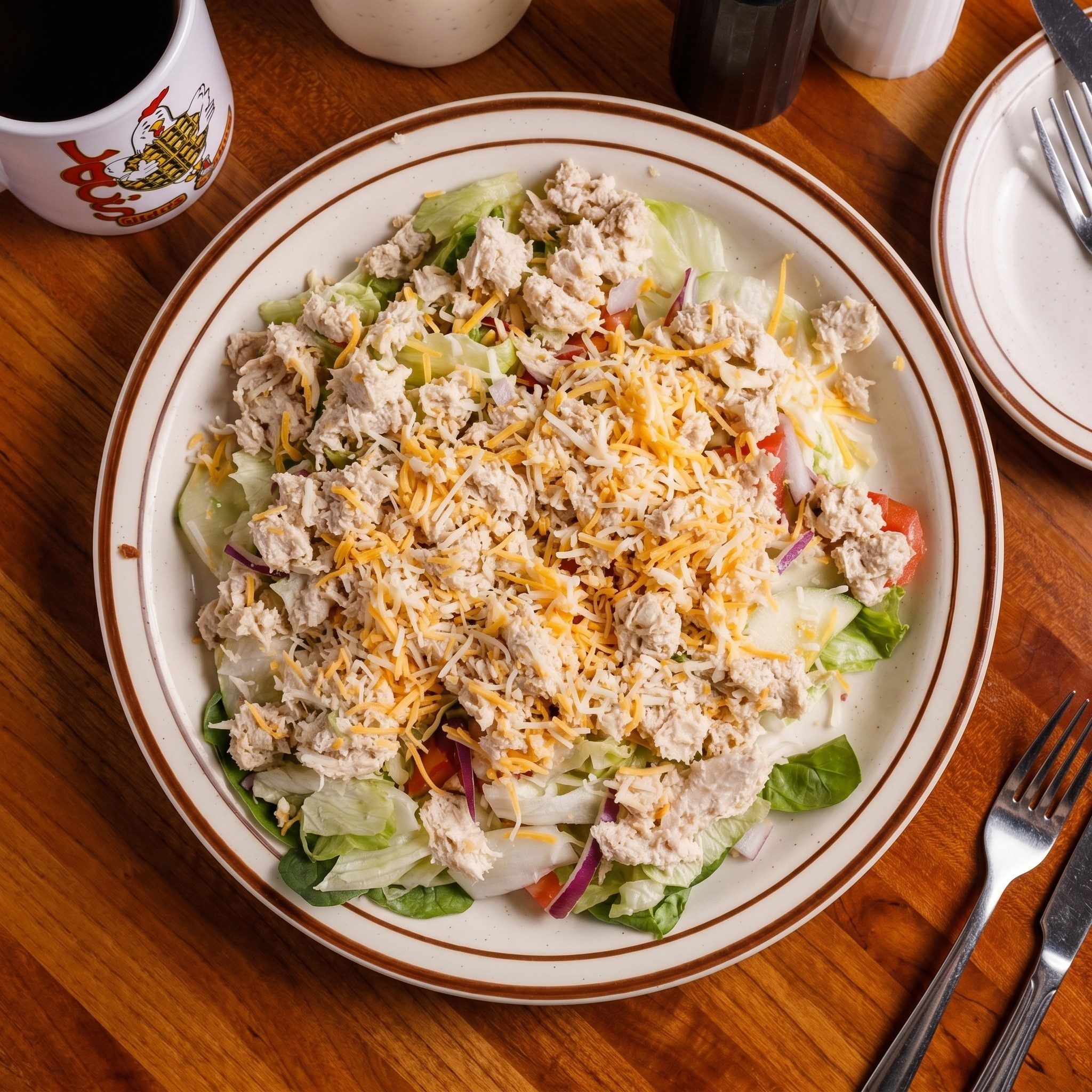 Tuna Salad Plate.