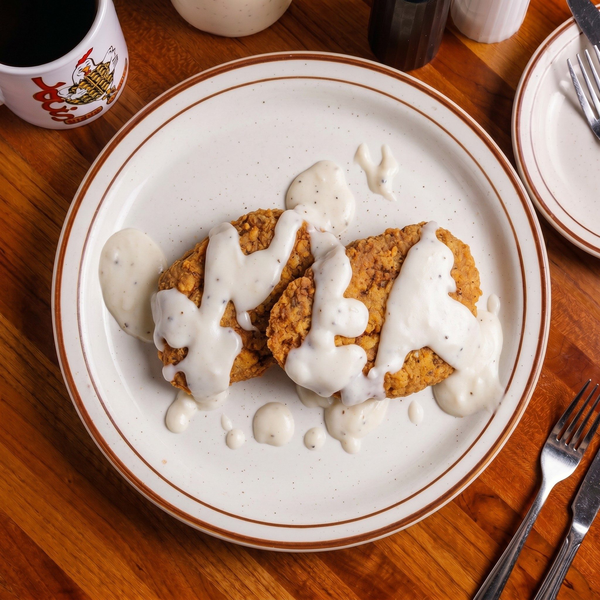 Country Fried Steak & Gravy.
