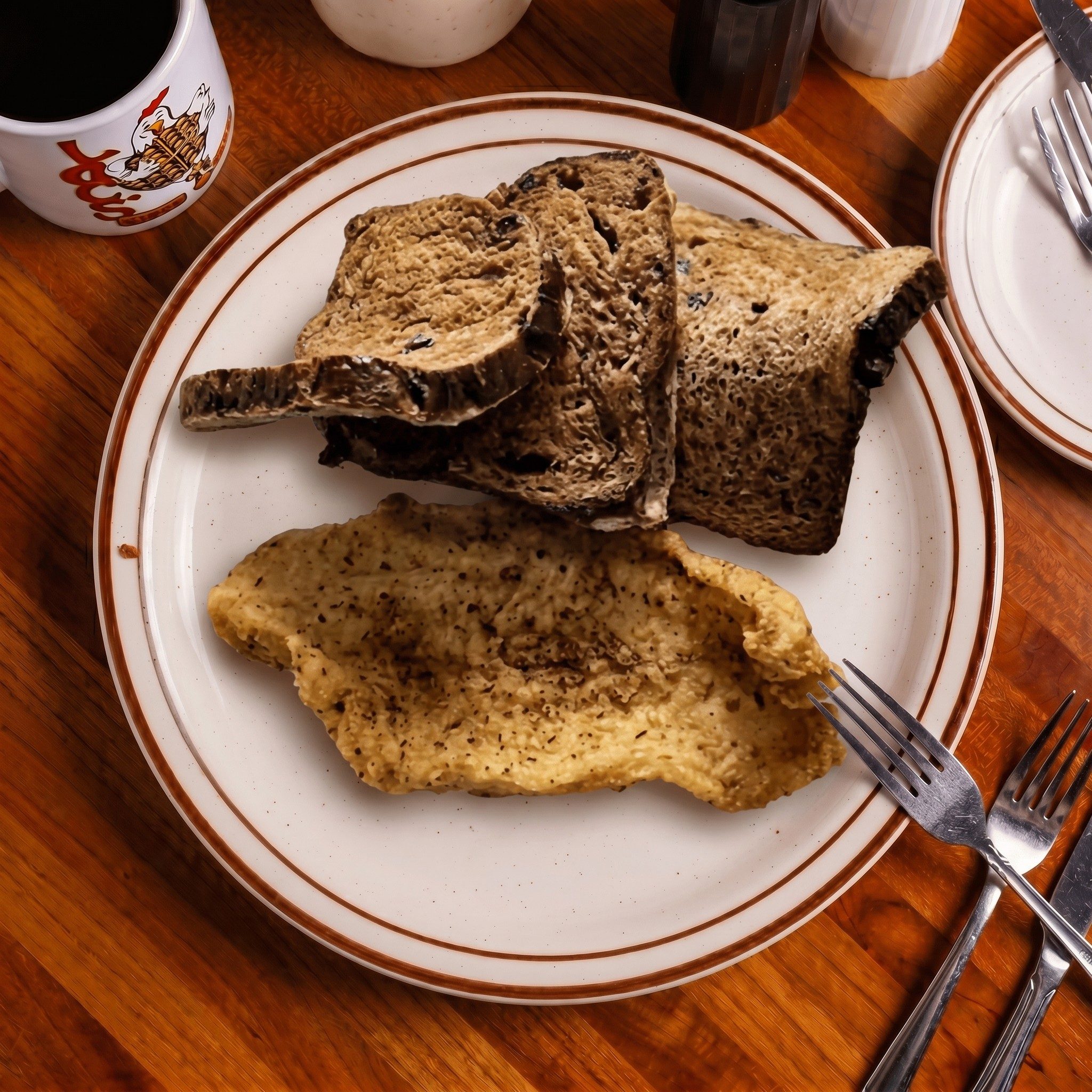 Raisin Cinnamon French Toast.