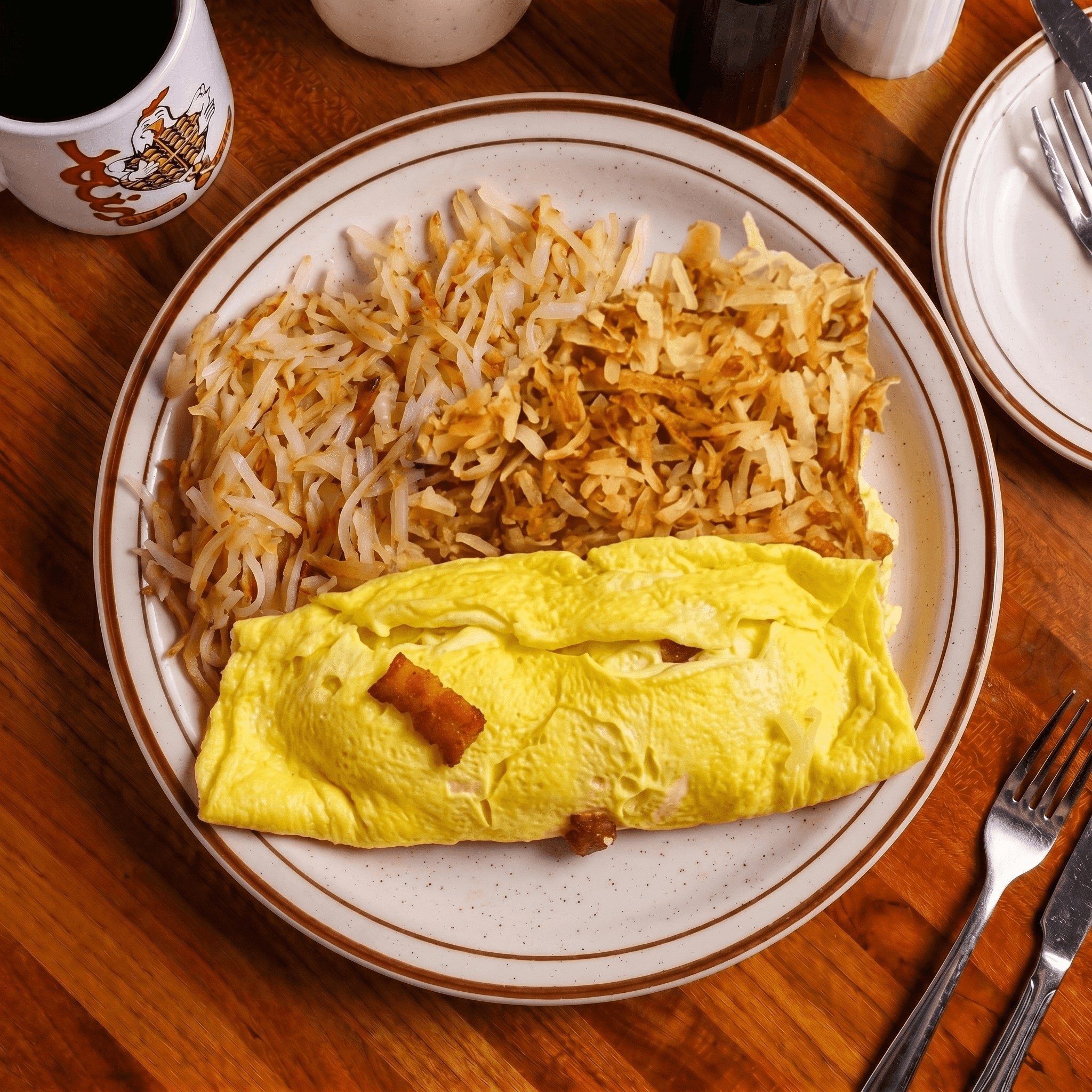 Triple Crown Omelette.