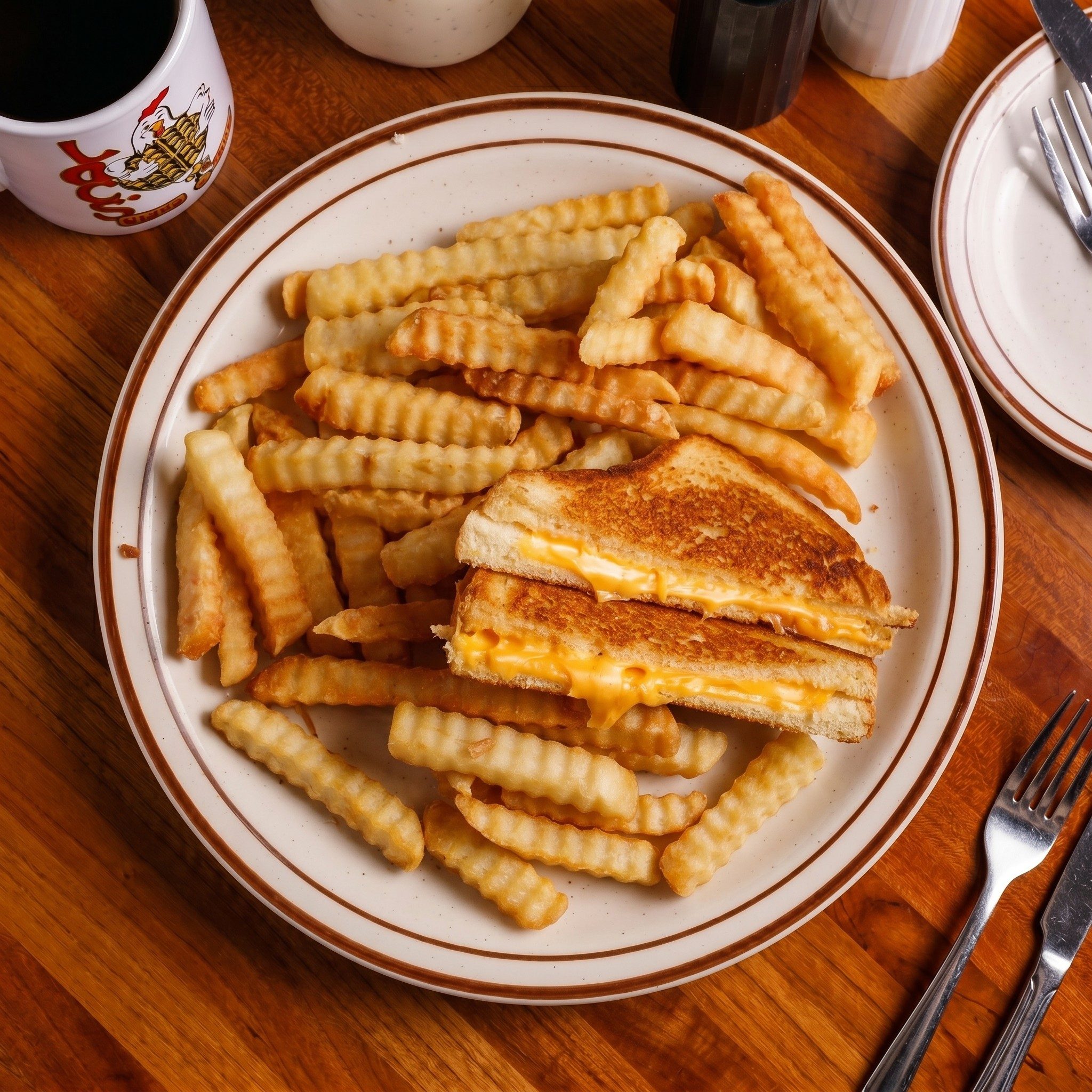 Grilled Cheese Sandwich.