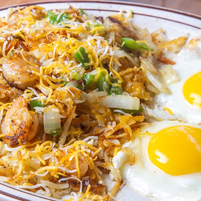 Hash Brown Platter.