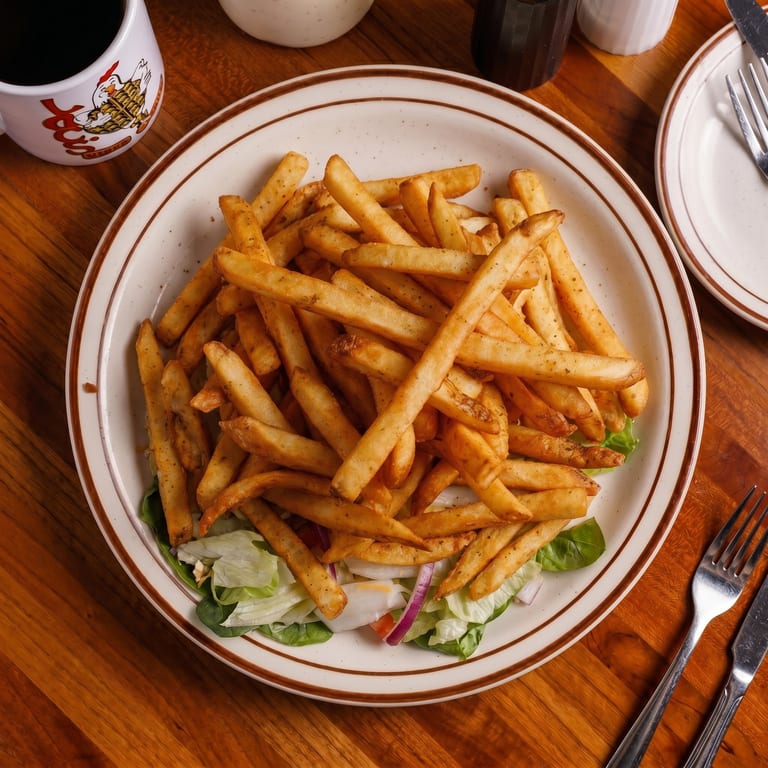 Delicious French Fries Await You
