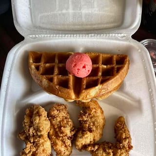 Chicken Tenders & Waffle