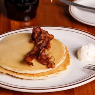 Waffle with Meat